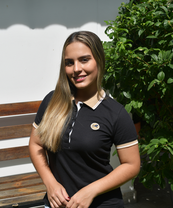 Polo Sophia Negro para mujer