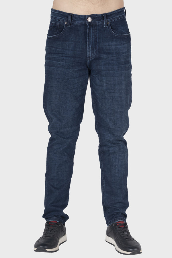 Pantalón jean slim man azul para hombre
