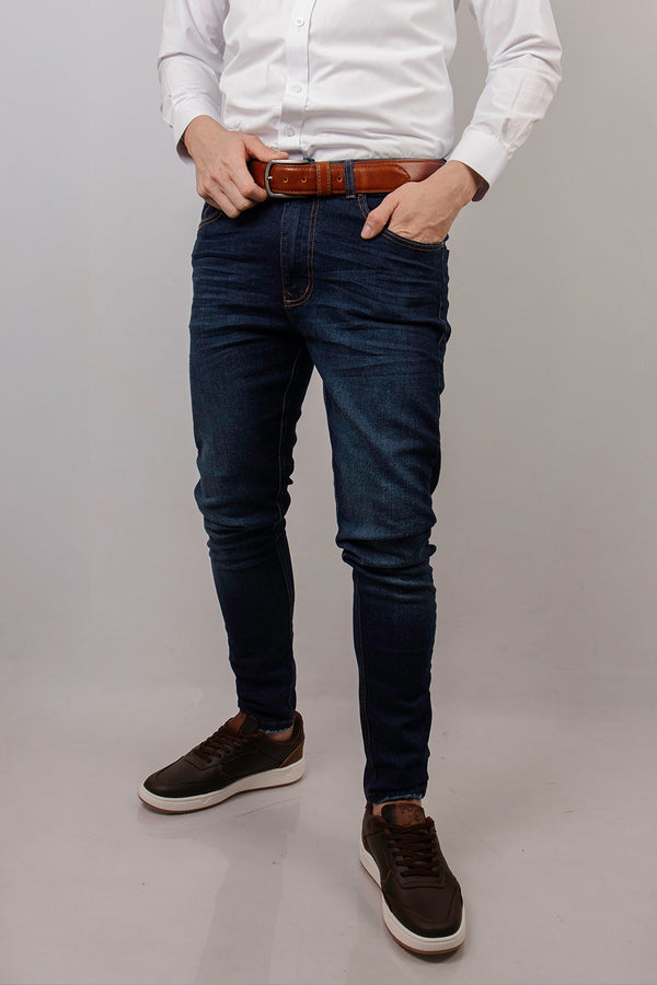 Pantalon Chuck Skinny Azul medio para Hombre