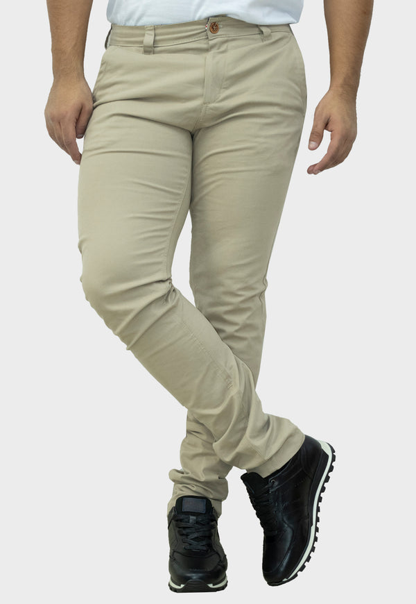 Pantalon dril billie II beige hombre