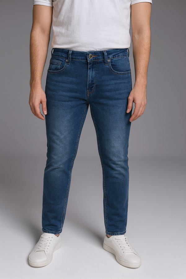 Pantalon azul oscuro para hombre