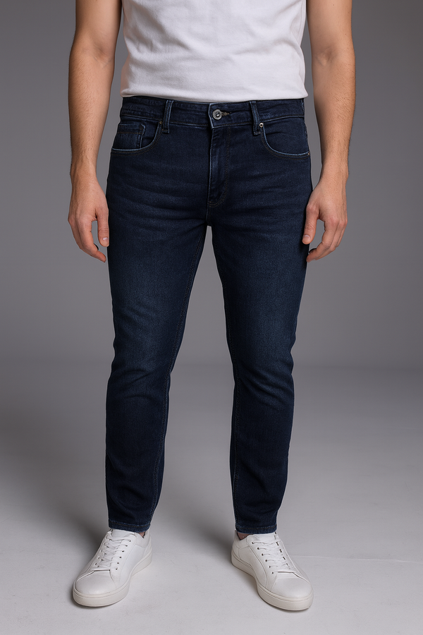 Pantalon cargo azul para hombre