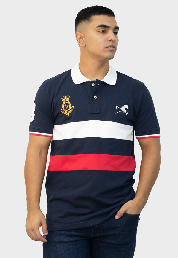 Polo country seven navy para hombre