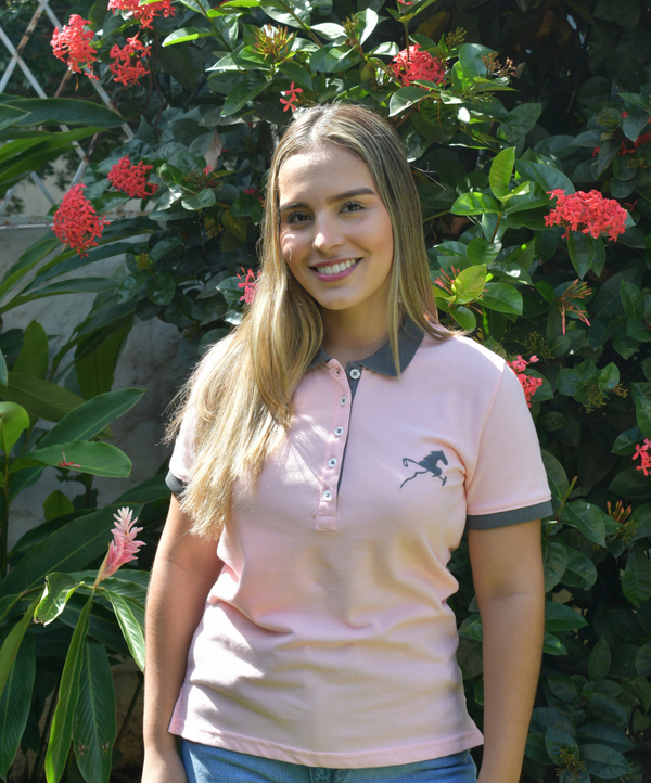 Polo keyla rosado para mujer