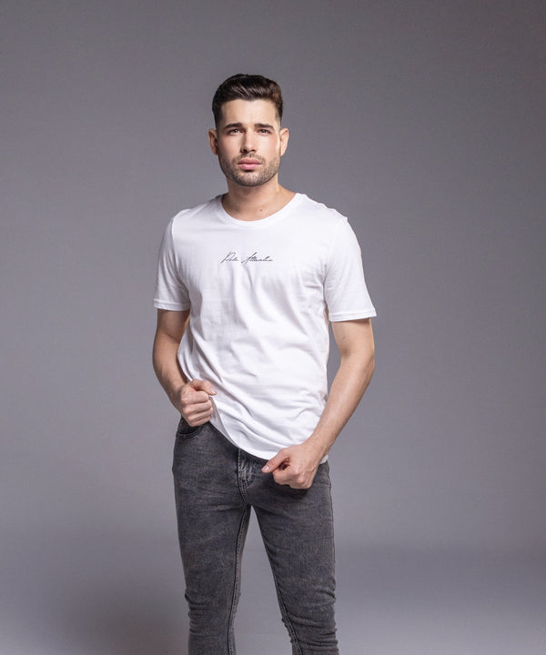 Camiseta C/R Special Blanca  para Hombre