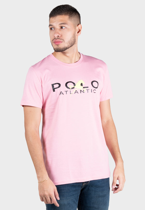 Camiseta Cameron rosa para hombre