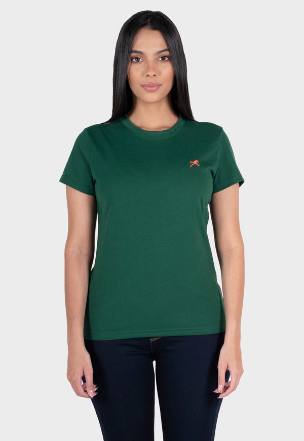 Camiseta cody verde para mujer