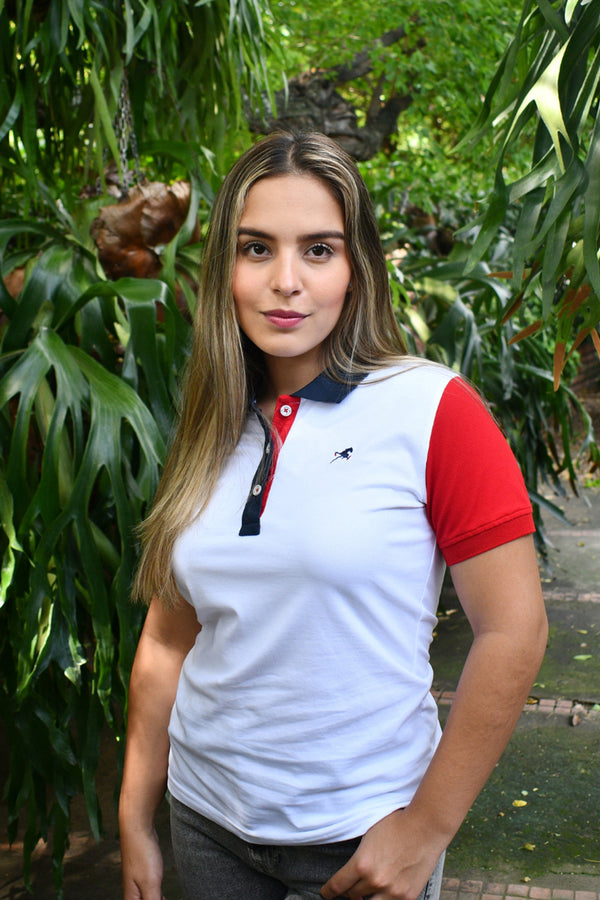 Polo Ela Blanco para mujer