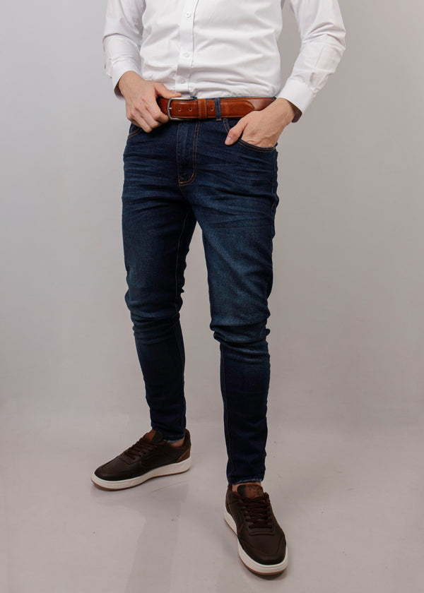 Pantalon Chuck Skinny Azul medio para Hombre