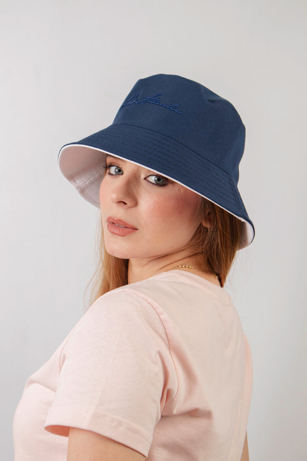 Gorra Pescador Noa II Azul/Blanco