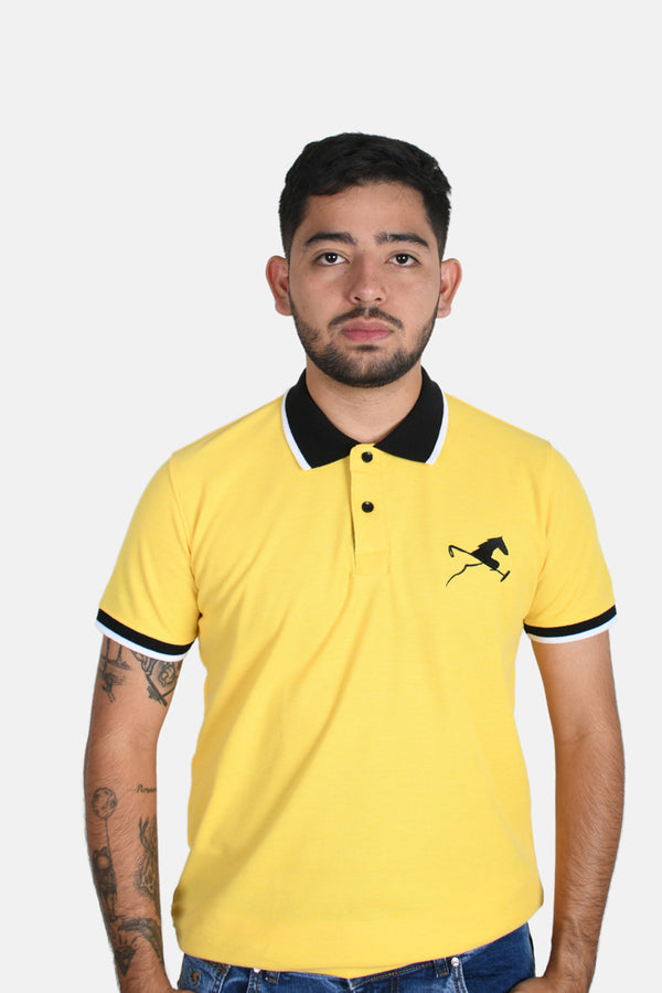 Polo Klous Amarillo para hombre