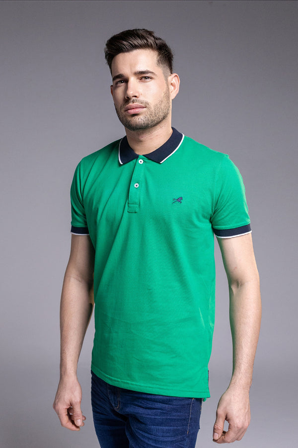 Polo Klous Verde para Hombre