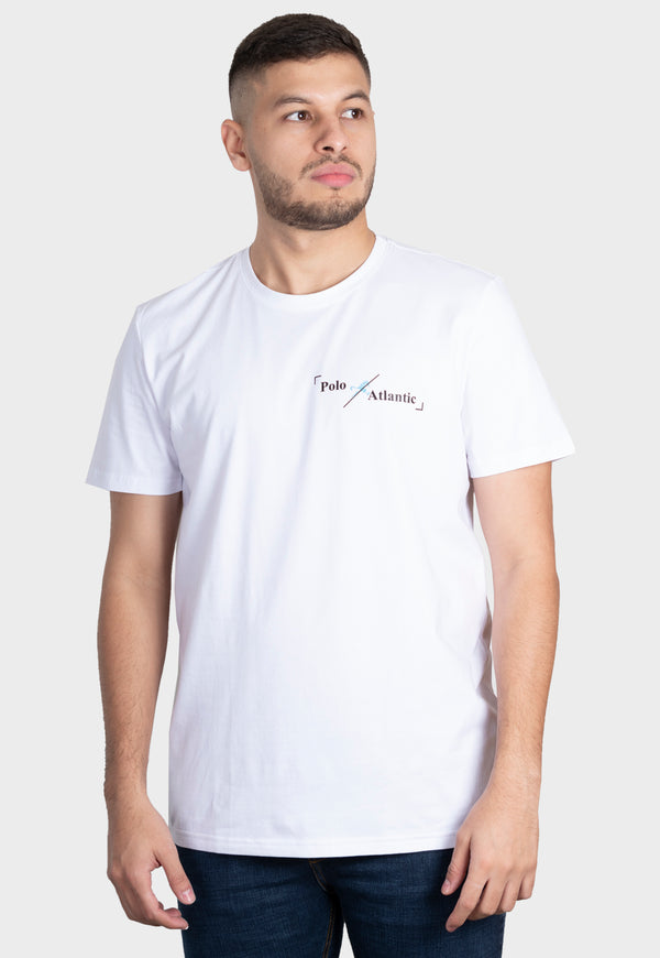 Camiseta magnus blanca para hombre