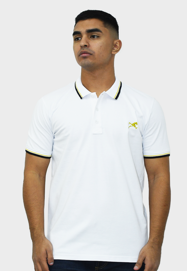 Polo piero II blanco hombre