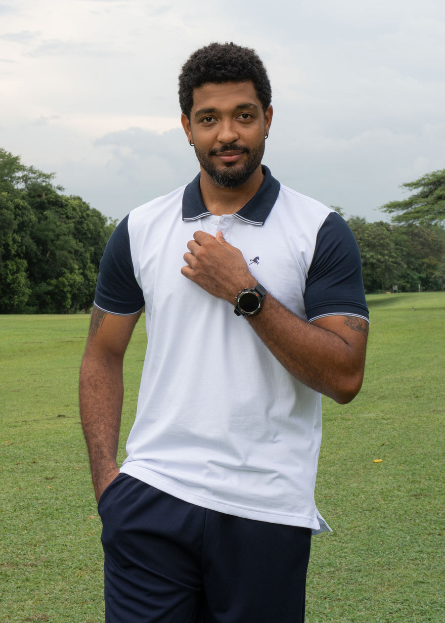 Polo Midas Blanco Para Hombre