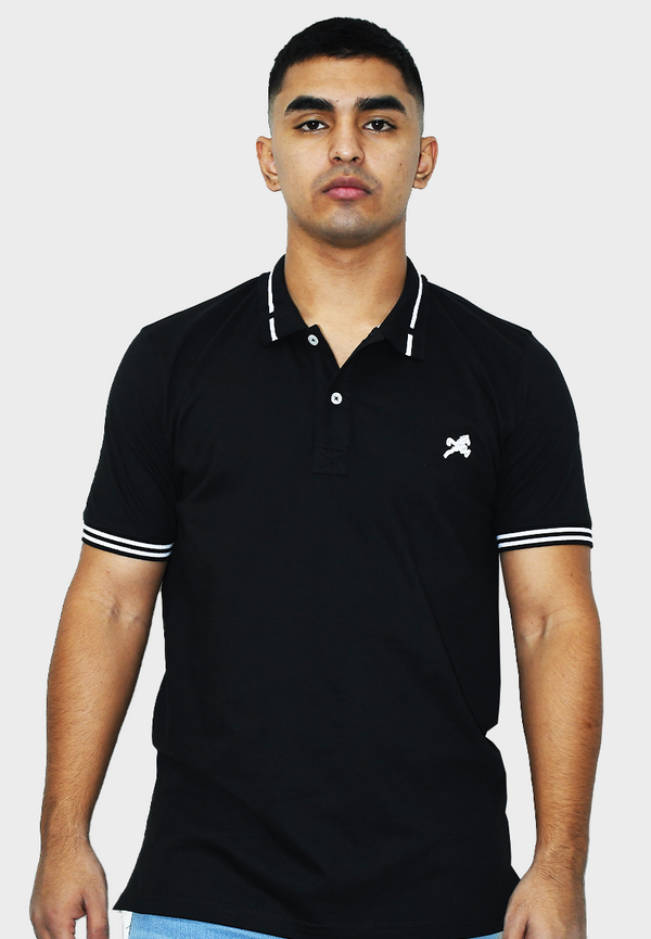 Polo jake negro hombre