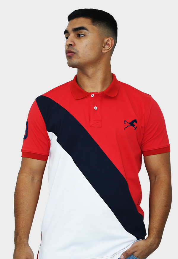 Polo sunny rojo hombre