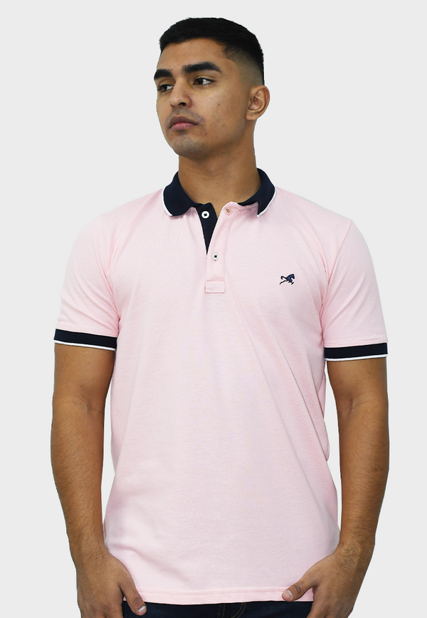 Polo klous rosado para hombre