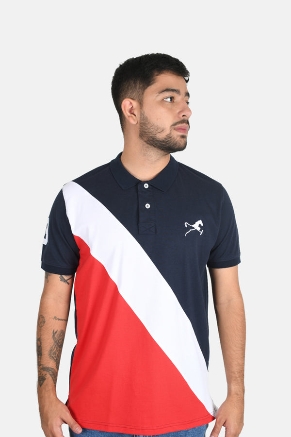 Polo sunny azul hombre