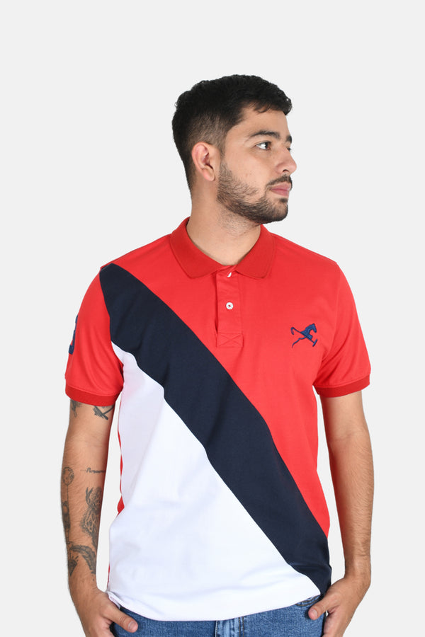 Polo sunny rojo hombre