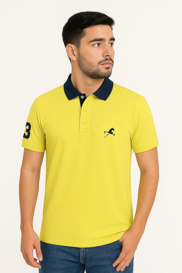 Polo Kofi Amarillo para hombre