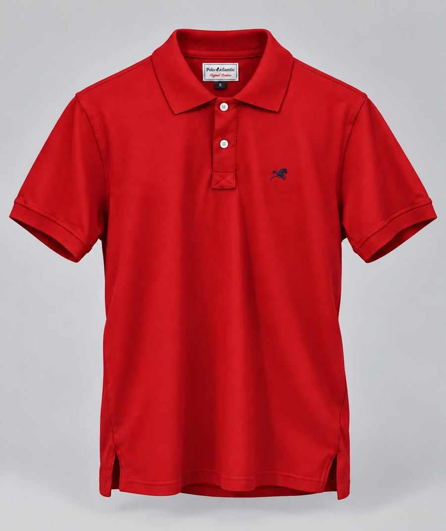 Polo Clásica Rojo Para Hombre