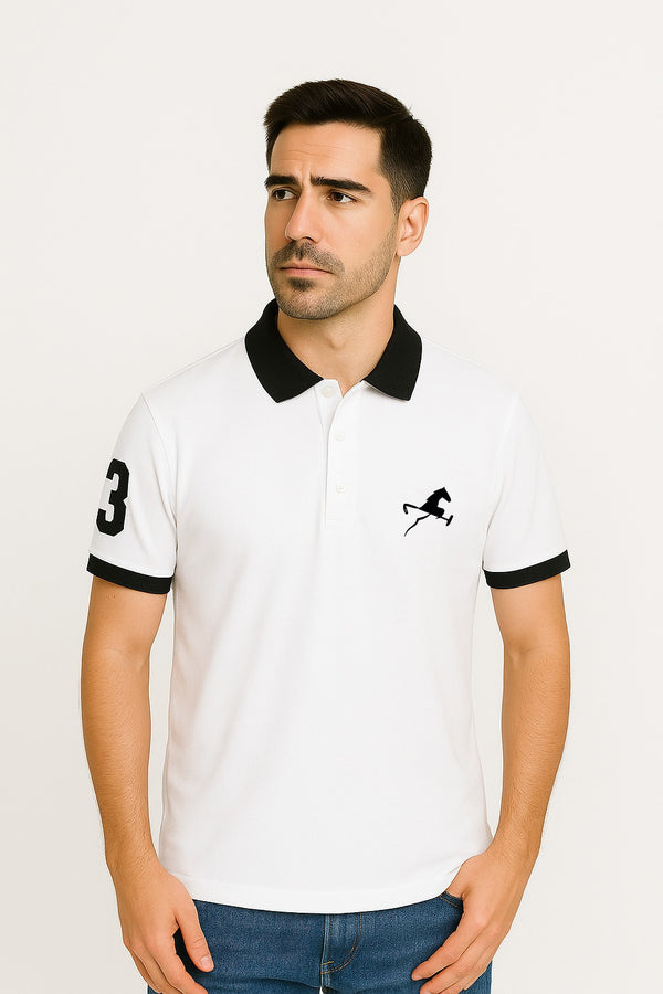 Polo Kofi Blanco para Hombre