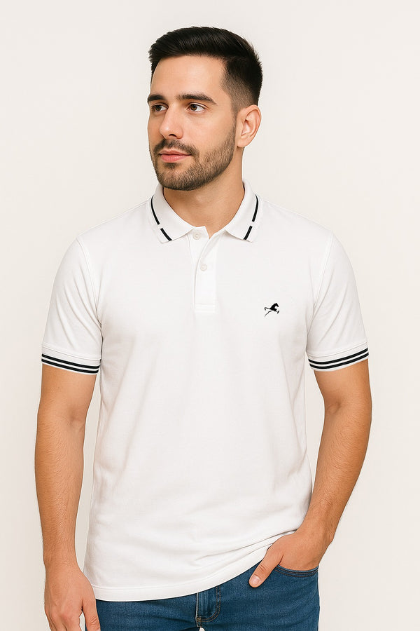 Polo jake blanco para hombre