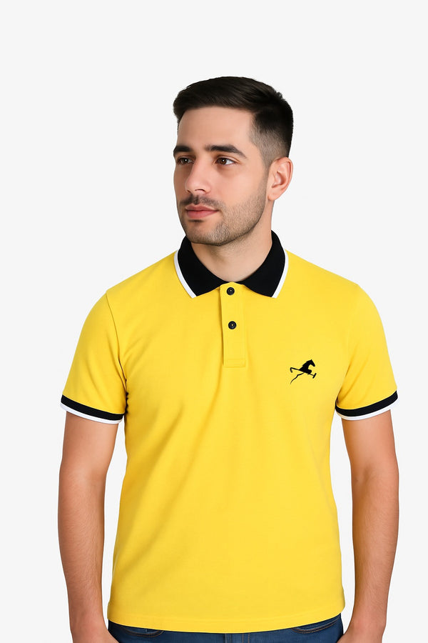 Polo Klous Amarillo para hombre
