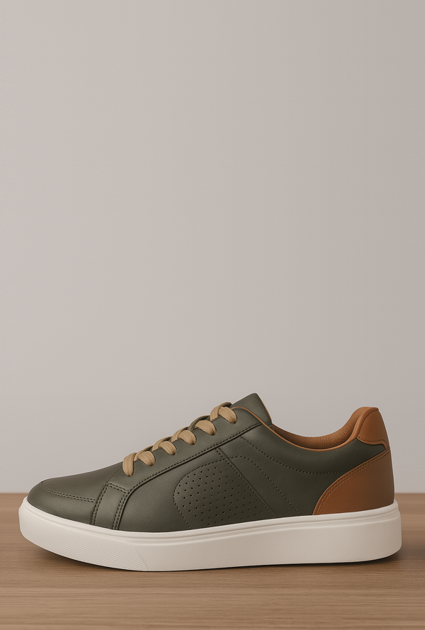 Zapato lima verde oliva