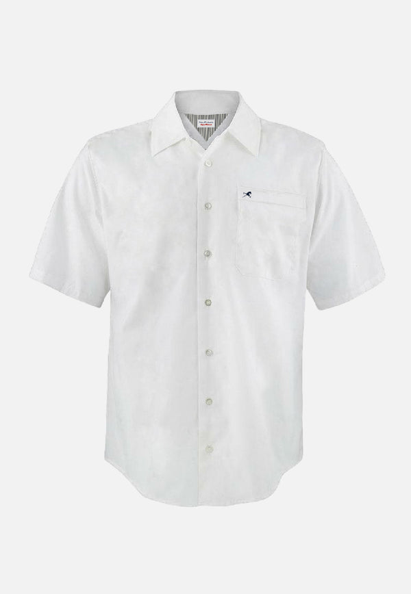 Camisa de vestir Low M/C blanco para hombre